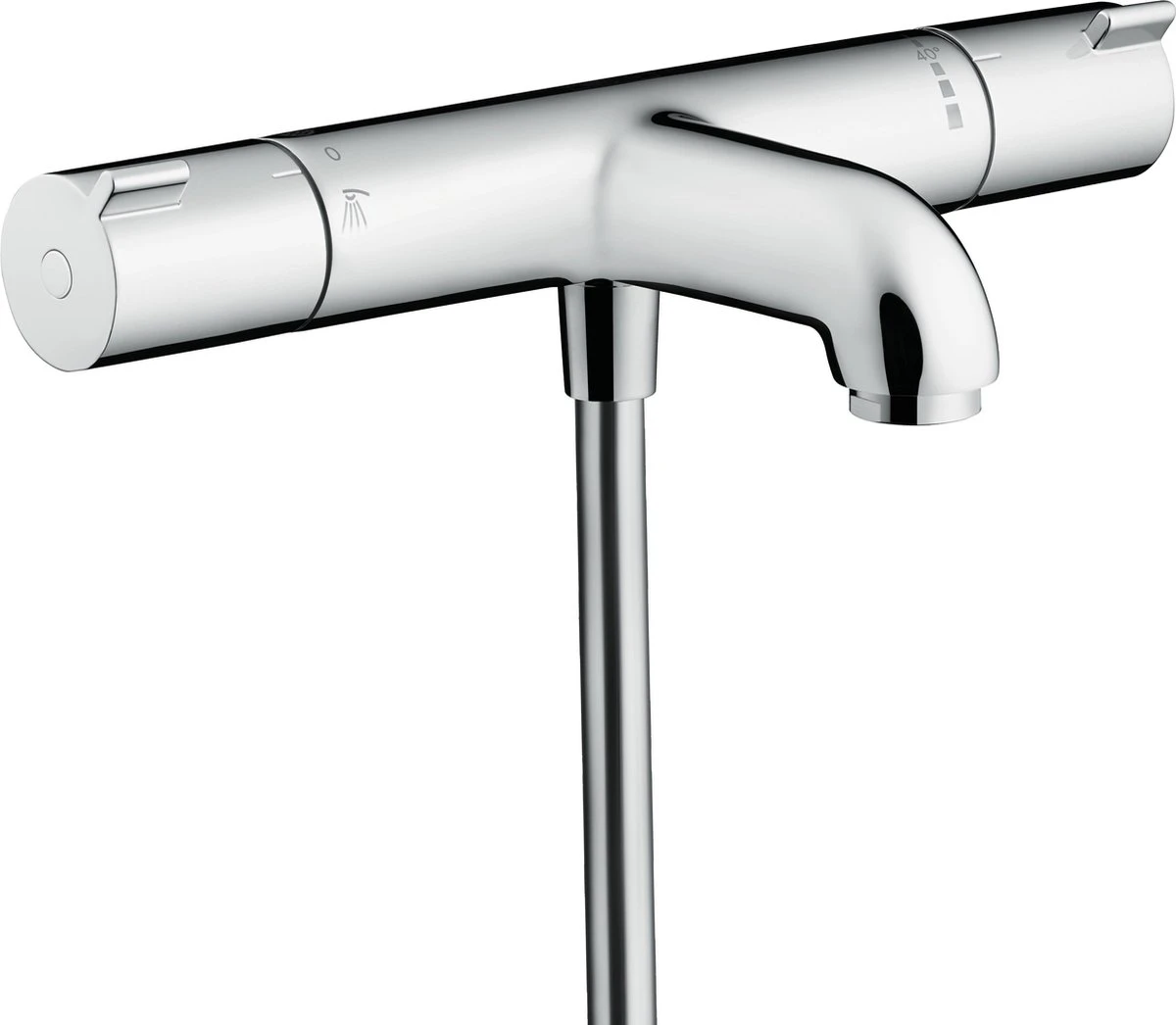 Hansgrohe Ecostat 1001CL Badthermostaat - Chroom 12 Hansgrohe Ecostat 1001CL Badthermostaat - Chroom - Afbeelding 10