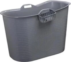 Zitbad Voor Volwassenen - Bath Bucket - Grijs - 200L -Badkamer Producten Winkel 1200x1050