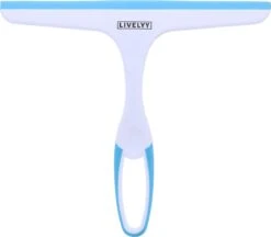 LIVELYY - Professionele Douchewisser - Raamwisser - Douche Trekker - Douchewissers - Aqua Blauw