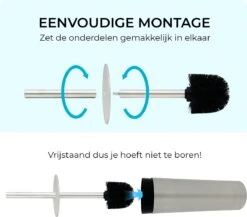 VDN Stainless Toiletborstel Met Houder - Toiletborstelhouder - Zilver - Wc Borstel Met Houder - RVS - Vrijstaand 11 VDN Stainless Toiletborstel Met Houder - Toiletborstelhouder - Zilver - Wc Borstel Met Houder - RVS - Vrijstaand -Badkamer Producten Winkel 1200x1054 5