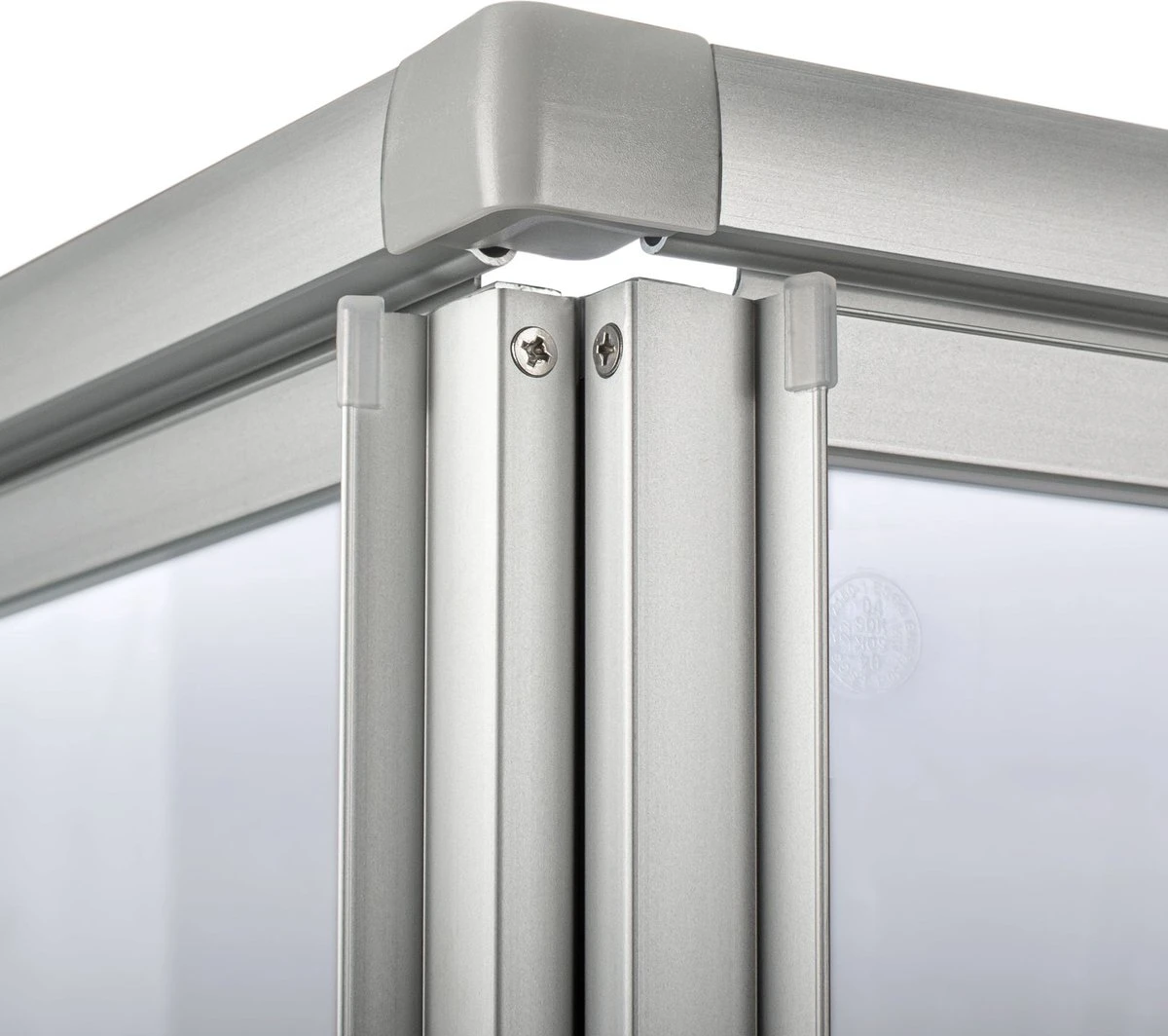 Schulte Douchecabine - Sunny Hoekinstap Met Schuifdeuren - Groot Verstelbereik 73,5 Tot Max. 88,5 Cm Hoogte 180 Cm - Zilverkleur Profiel- Veiligheidsglas Met Een Streepdecor - Montage Op Douchebak Of Direct Op De Douchevloer. 6 Schulte Douchecabine - Sunny Hoekinstap Met Schuifdeuren - Groot Verstelbereik 73,5 Tot Max. 88,5 Cm Hoogte 180 Cm - Zilverkleur Profiel- Veiligheidsglas Met Een Streepdecor - Montage Op Douchebak Of Direct Op De Douchevloer. - Afbeelding 4