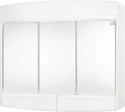 Differnz Topas-eco Spiegelkast- 3-deurs - Met Verlichting -Badkamer Producten Winkel 1200x1077 2