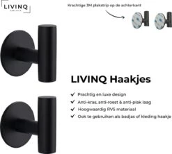 Toiletset Zwart 4-delig - Toiletaccessoireset - Toiletborstelhouder - Toiletrolhouder - Reserverolhouder - Handdoekhaakjes - RVS - Toilet Accessoires Set - Badkamer -Badkamer Producten Winkel 1200x1078 5