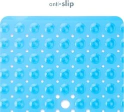 TranquilBeauty Vierkante Blauwe Douchemat, 53x53 Cm, Antislip, Machinewasbaar, Douchematten Met Antislip Zuignappen Voor Kinderen En Ouderen -Badkamer Producten Winkel 1200x1081 3