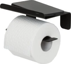Tiger Colar - Toiletrolhouder Met Planchet - Zwart -Badkamer Producten Winkel 1200x1088 4
