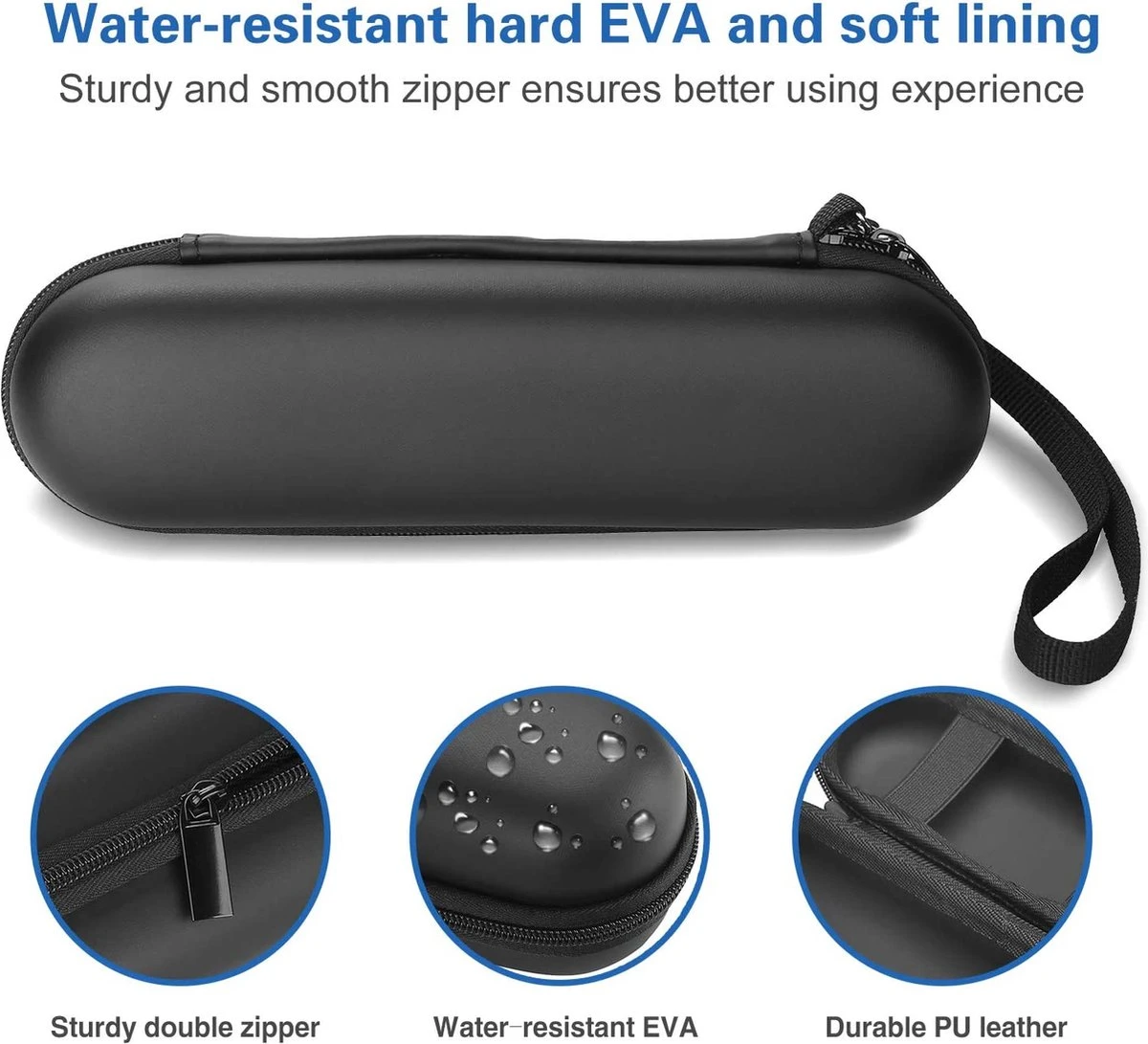 Hoes Voor Oral-B Tandenborstel, Etui, Harde Schaal, Philips Elektrische Tandenborstel, Reisetui, Draagtas, Elektrische Tandenborstelhouder, Houder, Houder, Reistas, Zwart 6 Hoes Voor Oral-B Tandenborstel, Etui, Harde Schaal, Philips Elektrische Tandenborstel, Reisetui, Draagtas, Elektrische Tandenborstelhouder, Houder, Houder, Reistas, Zwart - Afbeelding 4