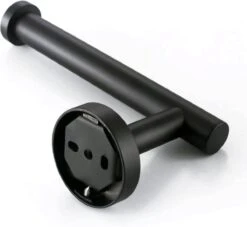 Design Toiletrolhouder - WC Rolhouder - RVS Mat Zwart - Incl. Schroeven -Badkamer Producten Winkel 1200x1101 7