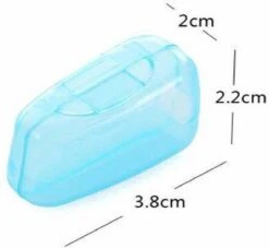 Merkloos 5x Tandenborstel Kapjes - Tandenborstel Beschermer - Opberg Doosje Tandenborstel - Tandenborstel Protector - Borstelbescherming - Tandenborstel Koker -Plastic Kapje - Kleur -Badkamer Producten Winkel 1200x1101 8