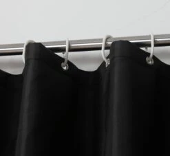 MLN Basics® Douchegordijn | Zwart | 120x200 Cm | Inclusief Ringen | Anti-schimmel 9 MLN Basics® Douchegordijn | Zwart | 120x200 Cm | Inclusief Ringen | Anti-schimmel -Badkamer Producten Winkel 1200x1103