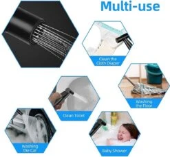 BOTC Bidet Handdouche - Shattaf - Bidet Sproeier - Bidetkraan - Zwart -Badkamer Producten Winkel 1200x1111