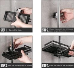 Merkloos Doucherek Zonder Boren Voor Douchestang Van 22 Tot 24 Mm – Doucherek Zwart – Doucherek Hangend – Badkamer Organizer – Douche Organizer - Doucherekje - Doucherekje Zonder Boren - Shampo Organizer 13 Merkloos Doucherek Zonder Boren Voor Douchestang Van 22 Tot 24 Mm – Doucherek Zwart – Doucherek Hangend – Badkamer Organizer – Douche Organizer - Doucherekje - Doucherekje Zonder Boren - Shampo Organizer -Badkamer Producten Winkel 1200x1112 6