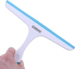 LIVELYY - Professionele Douchewisser - Raamwisser - Douche Trekker - Douchewissers - Aqua Blauw -Badkamer Producten Winkel 1200x1117 10