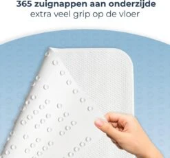 Douchemat Antislip Wit - 55 X 55 Cm - Antislipmat Douche - Badmat -Badkamer Producten Winkel 1200x1119 1