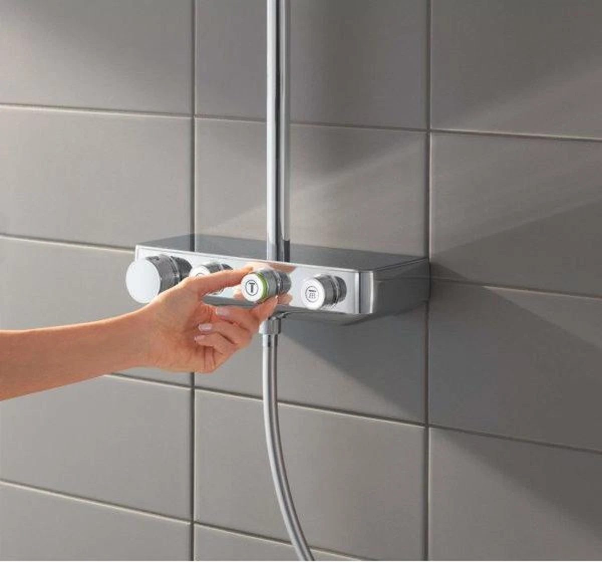 GROHE Euphoria SmartControl 310 Regendouche - CoolTouch - FastFixation - ø 31 Cm - Chroom 16 GROHE Euphoria SmartControl 310 Regendouche - CoolTouch - FastFixation - ø 31 Cm - Chroom - Afbeelding 14