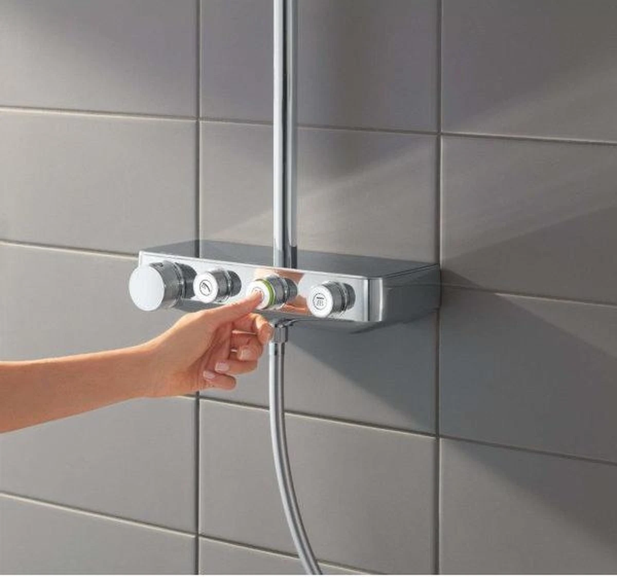 GROHE Euphoria SmartControl 310 Regendouche - CoolTouch - FastFixation - ø 31 Cm - Chroom 19 GROHE Euphoria SmartControl 310 Regendouche - CoolTouch - FastFixation - ø 31 Cm - Chroom - Afbeelding 17
