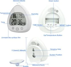 Merkloos Douchetimer - Douchewekker - Kookwekker - Douche Klok - Badkamer Klok - Waterproof - Draadloos - Zuignap - Digitaal 11 Merkloos Douchetimer - Douchewekker - Kookwekker - Douche Klok - Badkamer Klok - Waterproof - Draadloos - Zuignap - Digitaal -Badkamer Producten Winkel 1200x1134 8