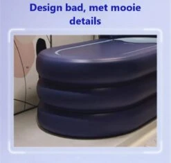 Opblaasbaar Bad - Blauw Ligbad - Zitbad Volwassenen - Ijsbad - Badkuip - Opblaasbad - Opvouwbaar Bad -Badkamer Producten Winkel 1200x1141