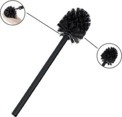 WENKO Toiletbutler Rivalta Zwart - Toiletborstel Met Houder, Toiletrolhouder En Reserverolhouder -Badkamer Producten Winkel 1200x1151 4
