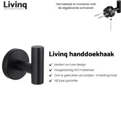 Toiletaccessoireset Zwart 3-delig - Luxe Toilet Set - Toiletborstel Met Houder - Toiletrolhouder Met Klep - Handdoekhaak 10 Toiletaccessoireset Zwart 3-delig - Luxe Toilet Set - Toiletborstel Met Houder - Toiletrolhouder Met Klep - Handdoekhaak -Badkamer Producten Winkel 1200x1156 21