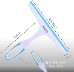 LIVELYY - Professionele Douchewisser - Raamwisser - Douche Trekker - Douchewissers - Aqua Blauw -Badkamer Producten Winkel 1200x1157 9