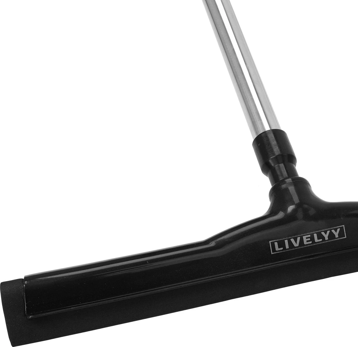 Livelyy - Vloertrekker 45 Cm + 140 Cm Steel - Vloerwisser Met Steel - Vloertrekker Met Steel - Douchewisser Zwart - Trekker Douche - Badkamer Trekker - Vloerwisser Zwart 5 Livelyy - Vloertrekker 45 Cm + 140 Cm Steel - Vloerwisser Met Steel - Vloertrekker Met Steel - Douchewisser Zwart - Trekker Douche - Badkamer Trekker - Vloerwisser Zwart - Afbeelding 3