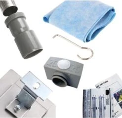 Douchegoot RVS FLENS - 80 CM - Met Uitneembaar Sifon & Uitneembaar Haarfilter -Badkamer Producten Winkel 1200x1162 6