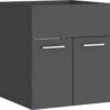VidaXL Wastafelkast 41x38,5x46 Cm Spaanplaat Grijs -Badkamer Producten Winkel 1200x1162 8
