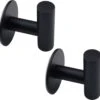 EAVY 2 Stuks Zelfklevende Handdoekhaakjes - Handdoekhouders - Plakhaakjes - Zwart -Badkamer Producten Winkel 1200x1163 10