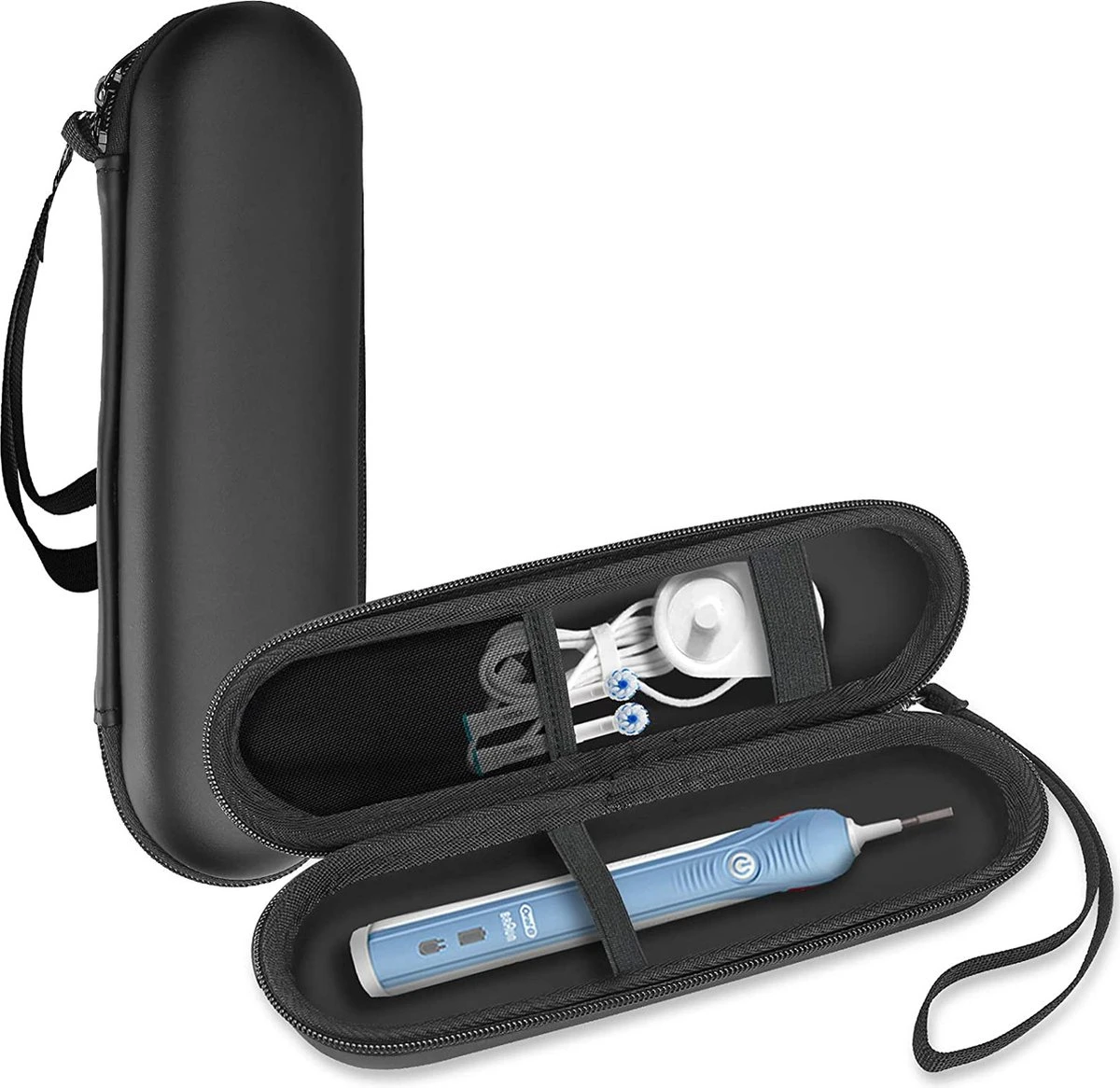 Hoes Voor Oral-B Tandenborstel, Etui, Harde Schaal, Philips Elektrische Tandenborstel, Reisetui, Draagtas, Elektrische Tandenborstelhouder, Houder, Houder, Reistas, Zwart 3 Hoes Voor Oral-B Tandenborstel, Etui, Harde Schaal, Philips Elektrische Tandenborstel, Reisetui, Draagtas, Elektrische Tandenborstelhouder, Houder, Houder, Reistas, Zwart
