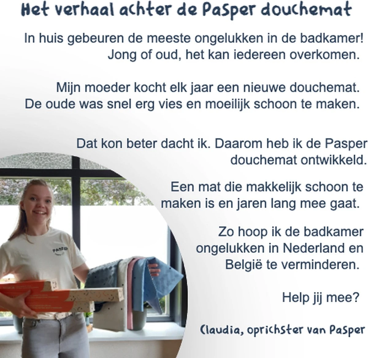 Douchemat Antislip Blauw - 53 X 53 Cm - Antislipmat Douche - Badmat 8 Douchemat Antislip Blauw - 53 X 53 Cm - Antislipmat Douche - Badmat - Afbeelding 6