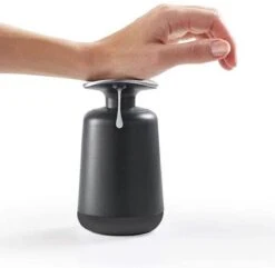 Wonix® - Zeepdispenser - Zeeppompje - Duw Met Pols - 300ml - Zwart -Badkamer Producten Winkel 1200x1169 12