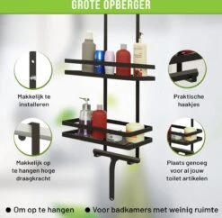 Doucherek Zonder Boren – Doucherek Zwart – Doucherek Hangend – Badkamer Organizer – Douche Organizer - Doucherekje - Doucherekje Zonder Boren 14 Doucherek Zonder Boren – Doucherek Zwart – Doucherek Hangend – Badkamer Organizer – Douche Organizer - Doucherekje - Doucherekje Zonder Boren -Badkamer Producten Winkel 1200x1175 15