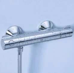 GROHE Grohtherm 800 Thermostatische Waterbesparende Douchekraan - EcoJoy® - 15 Cm - Met Koppelingen - Chroom -Badkamer Producten Winkel 1200x1186 6