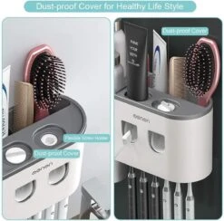 Tandenborstelhouder Badkamer - LB545 – Elektrische Tandenborstel Houder - Opbergbox - Tandenborstel - Automatische Tandpasta Knijper Dispenser - Badkamer Accessoires 10 Tandenborstelhouder Badkamer - LB545 – Elektrische Tandenborstel Houder - Opbergbox - Tandenborstel - Automatische Tandpasta Knijper Dispenser - Badkamer Accessoires -Badkamer Producten Winkel 1200x1187 12