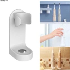 Merkloos Elektrische Tandenborstelhouder - Wit -Badkamer Producten Winkel 1200x1192 8