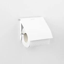 Brabantia ReNew WC Rolhouder - Met Klep - White -Badkamer Producten Winkel 1200x1193 10