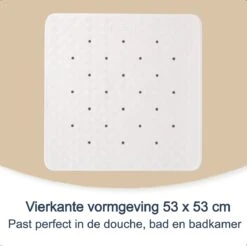 Douchemat Antislip Wit - 53 X 53 Cm - Antislipmat Douche - Badmat 12 Douchemat Antislip Wit - 53 X 53 Cm - Antislipmat Douche - Badmat -Badkamer Producten Winkel 1200x1195 14
