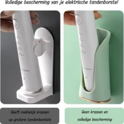 Happy Goodz Houder - Elektrische Tandenborstelhouder - GRIJS 1 Stuk - Flexibele Siliconen - Hangend Aan De Muur Zonder Boren - Geschikt Voor Oral-b & Philips Sonicare - Toothbrush Holder -Badkamer Producten Winkel 1200x1196 21