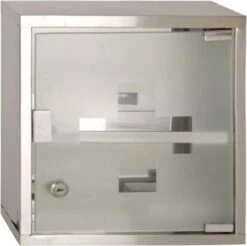 Excellent Care Medicijnkastje - Badkamermeubels - RVS - Glas -Badkamer Producten Winkel 1200x1196 6