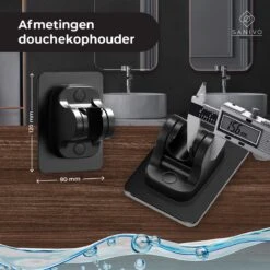 Douchekophouder Chroom Zelfklevend – Verstelbaar – Handdouchehouder – Douchekop Houder Zonder Boren -Badkamer Producten Winkel 1200x1198 14