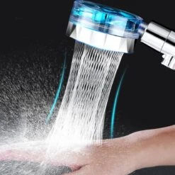 Papillon Douchekop - Turbo Hoge Druk - Met Waterfilter - Blauw -Badkamer Producten Winkel 1200x1198 6