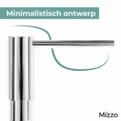 Mizzo Zeepdispenser 300ML - Zeeppompje - Inbouw Keukenblad - Chroom -Badkamer Producten Winkel 1200x1198 60