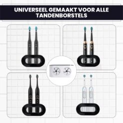 Lenga Tandenborstelhouder - Elektrische Tandenborstel Houder - Dubbele Tandenborstel Houder - Tandenborstel Houder Zwart -Badkamer Producten Winkel 1200x1199 22