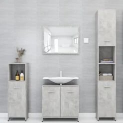 VidaXL Badkamerkast 60x33x61 Cm Spaanplaat Betongrijs 23 VidaXL Badkamerkast 60x33x61 Cm Spaanplaat Betongrijs -Badkamer Producten Winkel 1200x1200 1034
