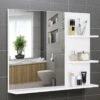 Badkamerspiegel Met 3 Planken- Badkamer Accessoires- Spiegel - Wandspiegel - L60 X B10 X H48 Cm -Badkamer Producten Winkel 1200x1200 1062