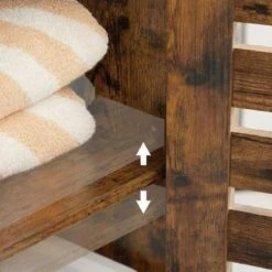 Segenn's Badkamerkast - Badkamerkasten Hoog - Opbergkast - Staande Kast - Industrieel - 3 Open Planken - 40 X 30 X 167 Cm - Rustiek Bruin 11 Segenn's Badkamerkast - Badkamerkasten Hoog - Opbergkast - Staande Kast - Industrieel - 3 Open Planken - 40 X 30 X 167 Cm - Rustiek Bruin -Badkamer Producten Winkel 1200x1200 1085