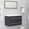 Prolenta Premium - 2-delige Badkamermeubelset Spaanplaat Grijs -Badkamer Producten Winkel 1200x1200 1141