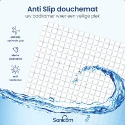 Merkloos Douchemat - Antislip Mat - Antislipmat Douche - Badmat - Schimmelbestendig - Met Zuignappen - Wasbaar - Wit 18 Merkloos Douchemat - Antislip Mat - Antislipmat Douche - Badmat - Schimmelbestendig - Met Zuignappen - Wasbaar - Wit -Badkamer Producten Winkel 1200x1200 1224