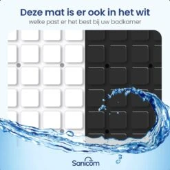 Merkloos Badmat Antislip - Douchemat - Antislipmat Bad - Antislipmat Douche - Schimmelbestendig - Met Zuignappen - Wasbaar - Zwart 19 Merkloos Badmat Antislip - Douchemat - Antislipmat Bad - Antislipmat Douche - Schimmelbestendig - Met Zuignappen - Wasbaar - Zwart -Badkamer Producten Winkel 1200x1200 1285