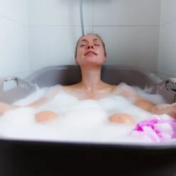 Zitbad Voor Volwassenen – 200L – Bath Bucket – Met Bruisballen – Grijs -Badkamer Producten Winkel 1200x1200 13